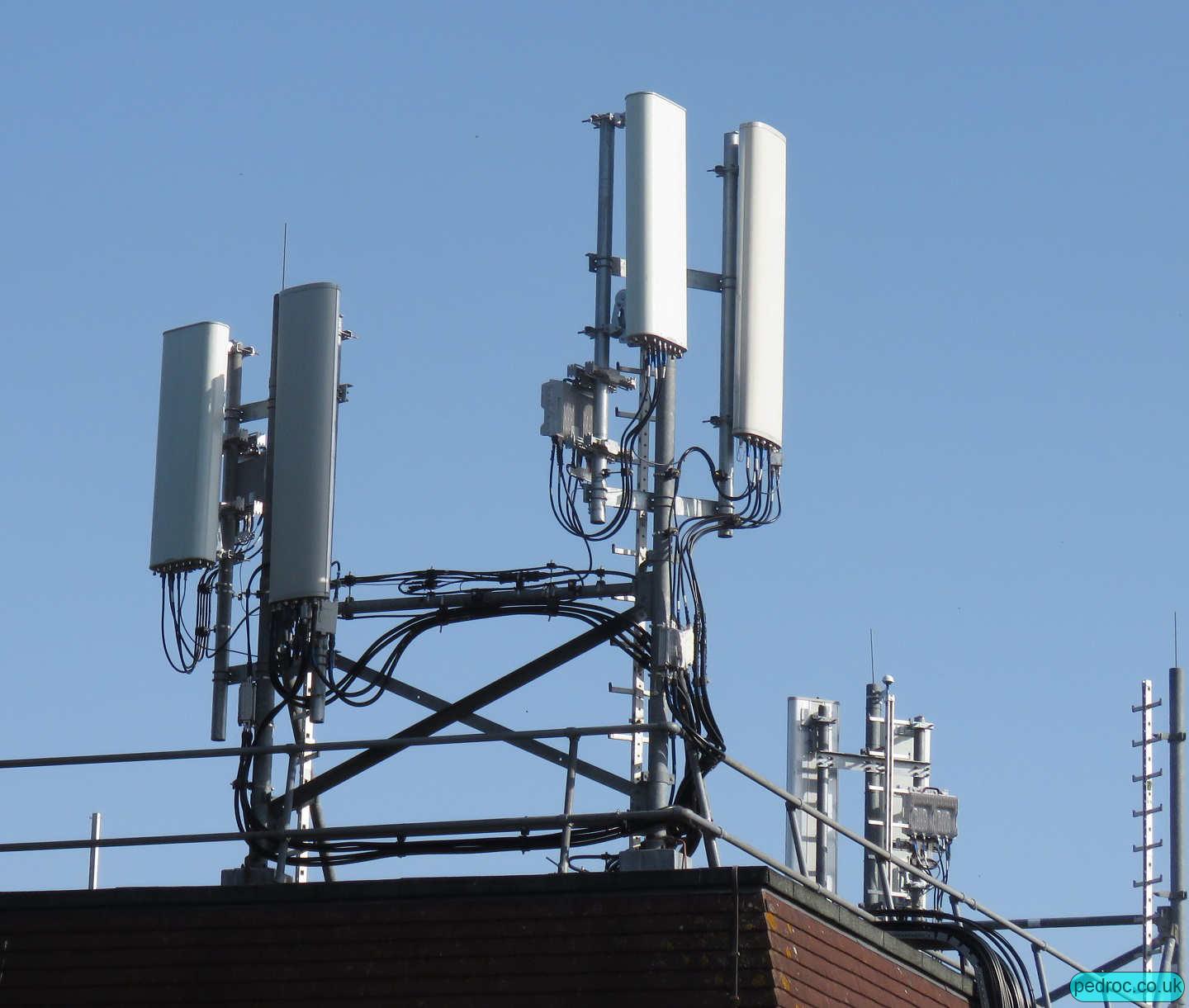 Cambridge Cherry Hinton Telephone Exchange O2/Vodafone mast