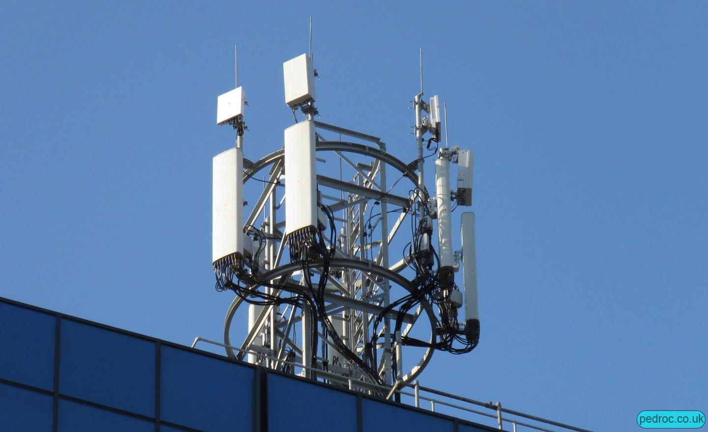 EE (BT) Ericsson 4G and 32T32R 5G site in Belfast