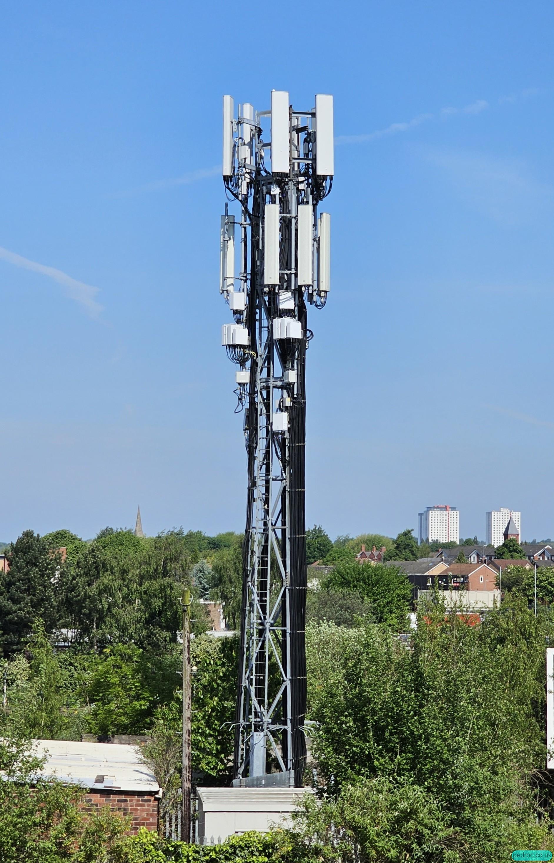 Urban EE Ericsson 8T8R Configuration