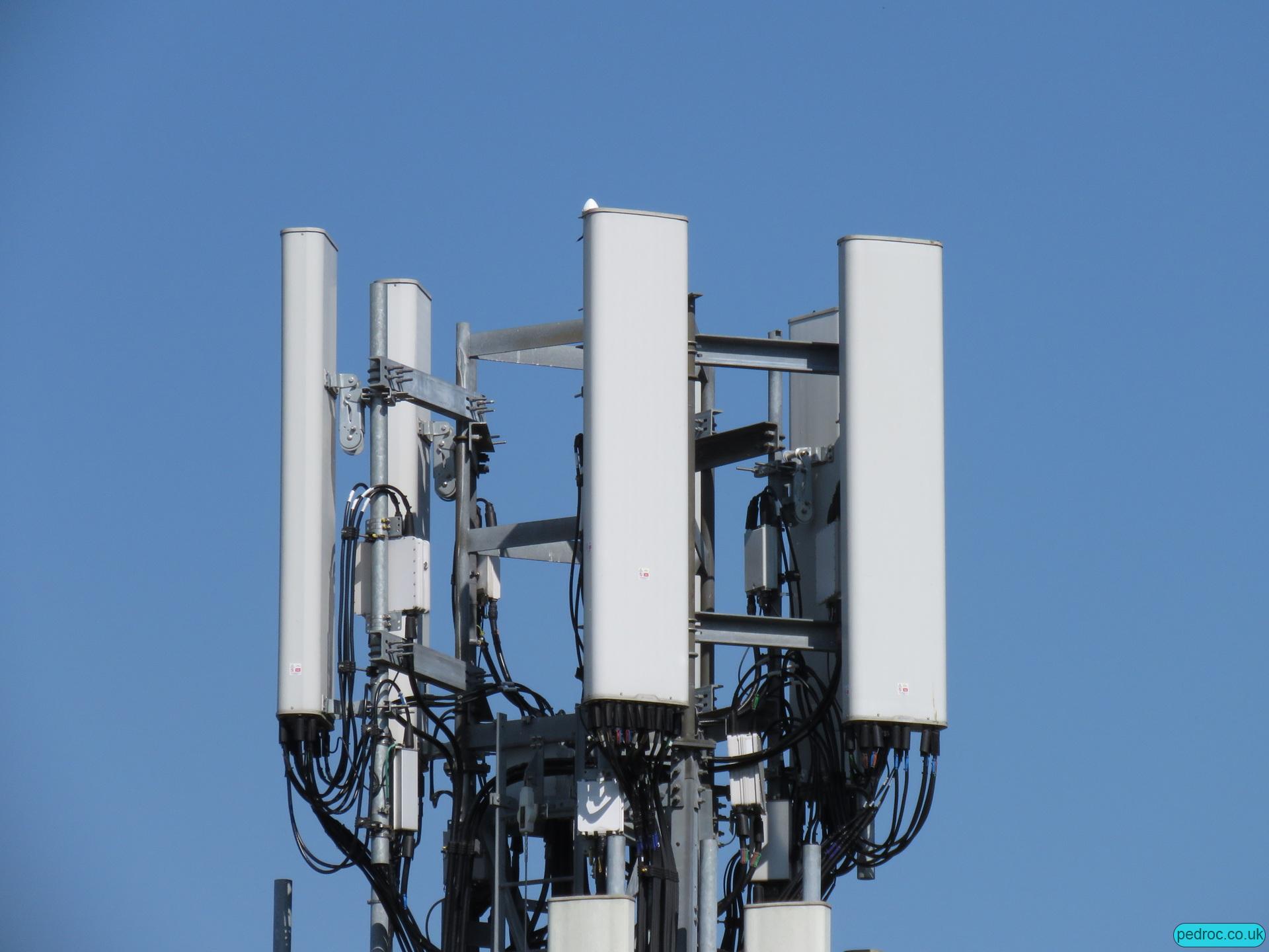 Closeup of EE and Three panels