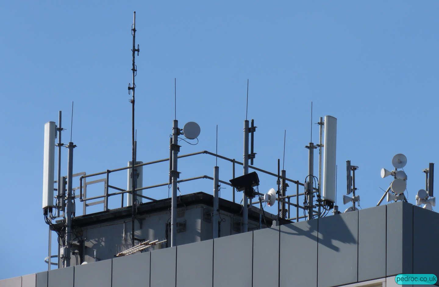 EE and 3 4G mast on Denaby Court, Hull.