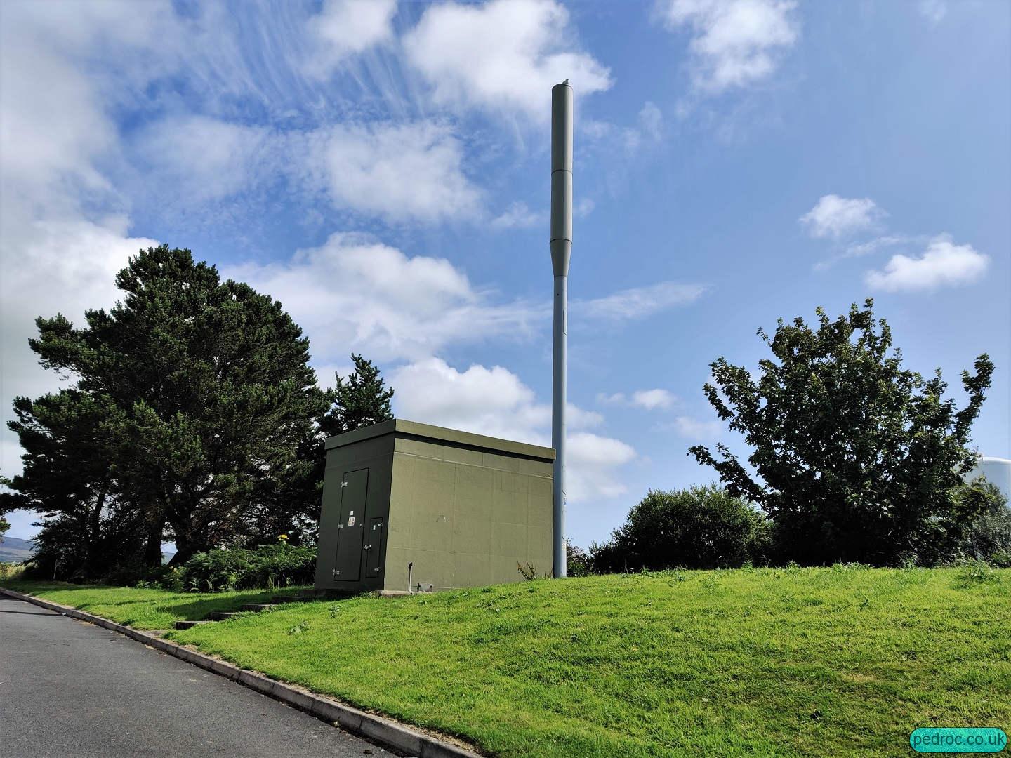 Manx Telecom Mast at Noble's Hospital