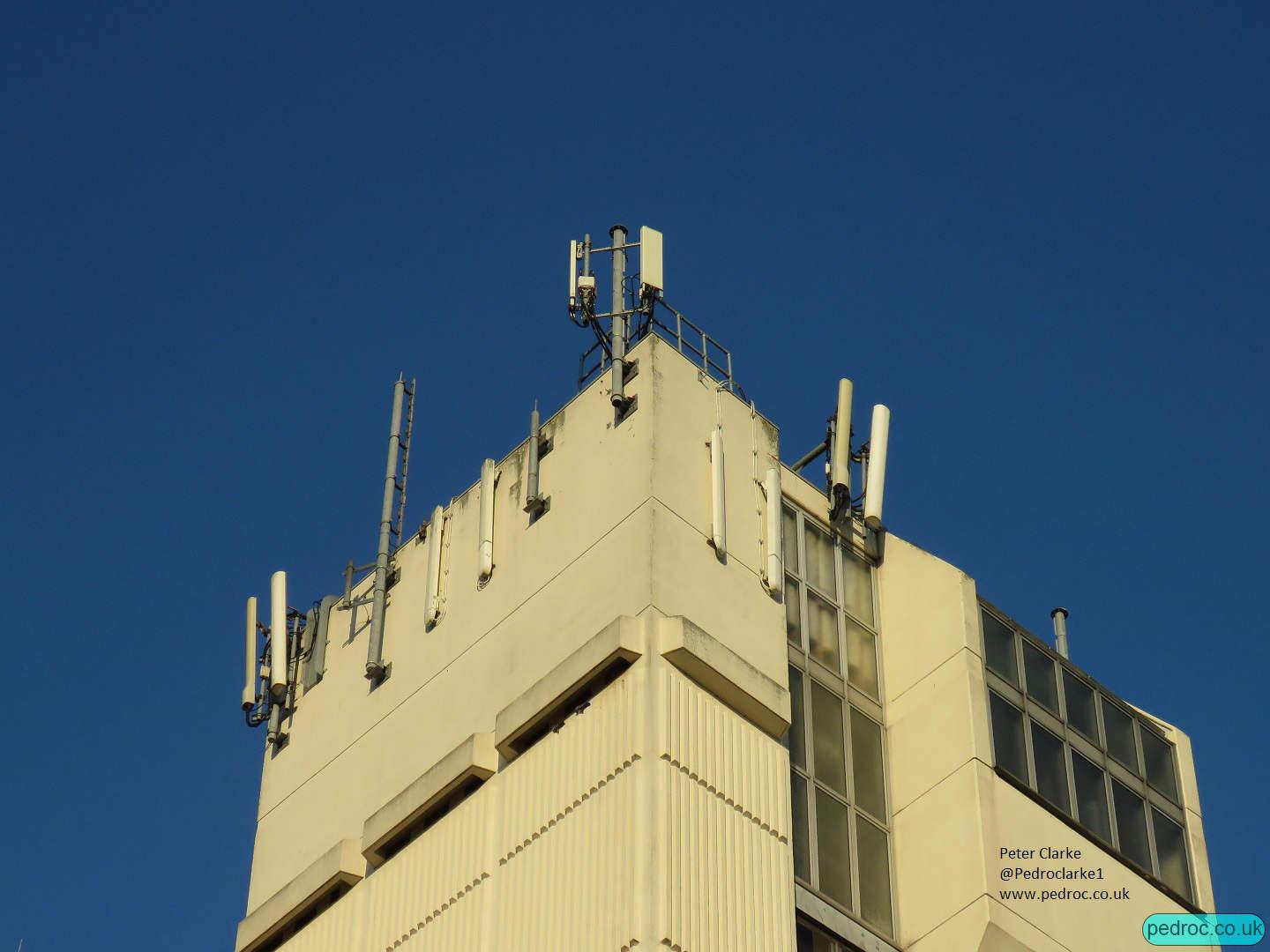 General view of the Norfolk Tower roof.